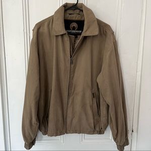 vintage suede Weatherproof jacket